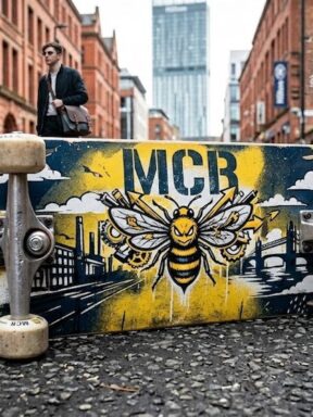 MCR Manchester Skateboard